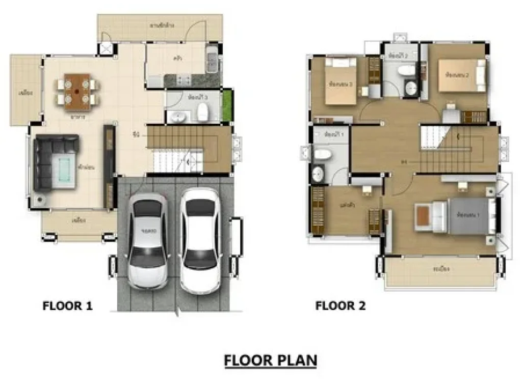 ขายบ้านราชวรินทร์ 3ห้องนอน 2 ห้องน้ำ อหางดง จเชียงใหม่