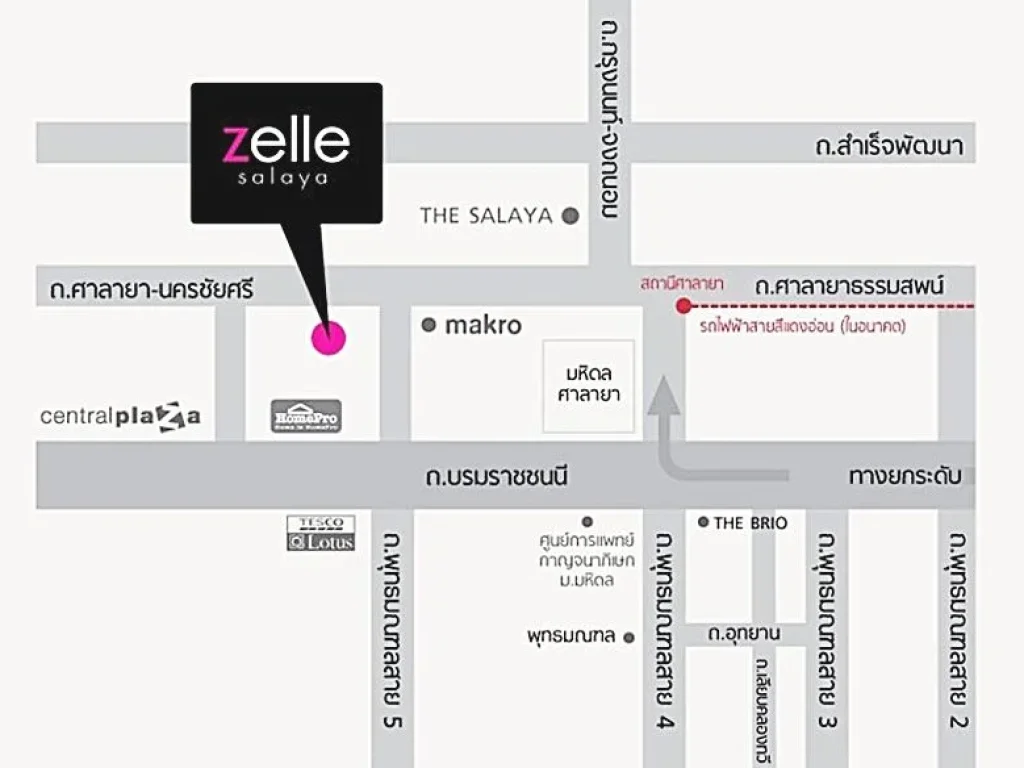 ขายด่วน คอนโด ทำเลดี Zelle Salaya นครปฐม - ศาลายา