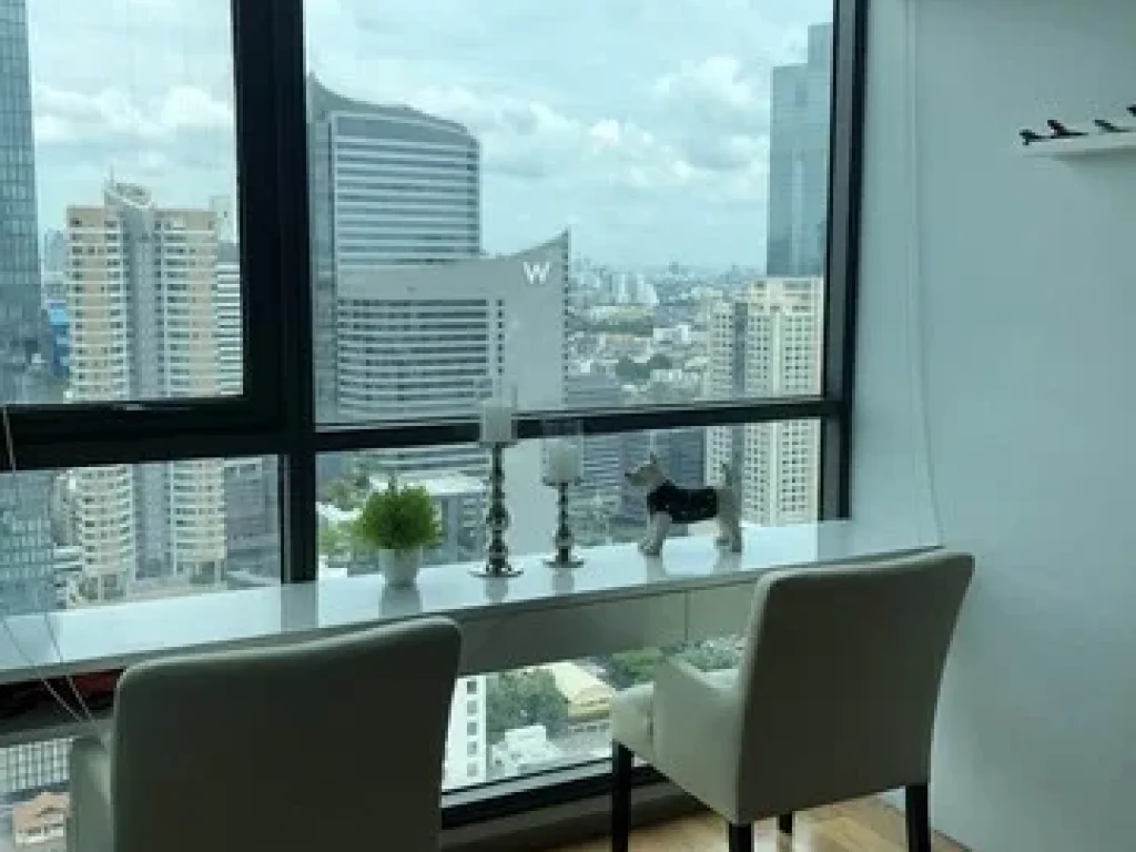 The Address Sathorn 2 bedrooms 64 square meters for rent near Chongnonsri and Surawong BTS