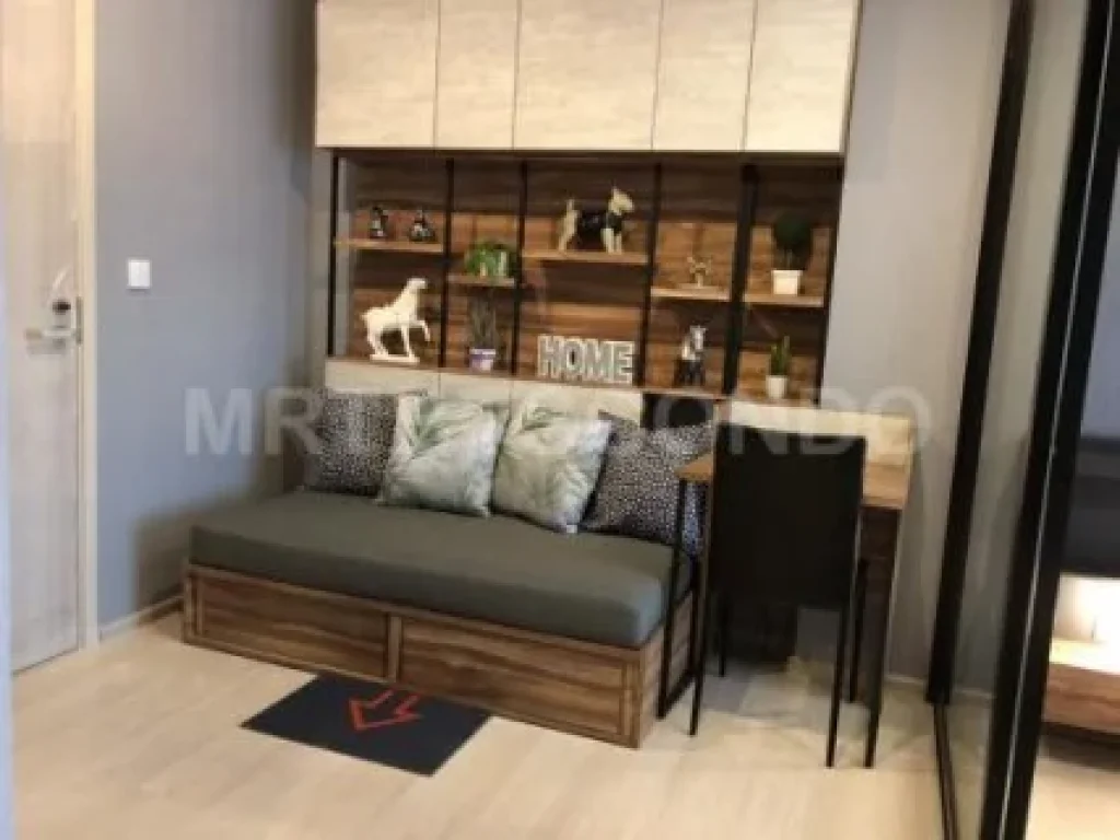 for rent Life Asoke 29 sqm 1 BED level 12 MRT PETCHABURI fully furnished