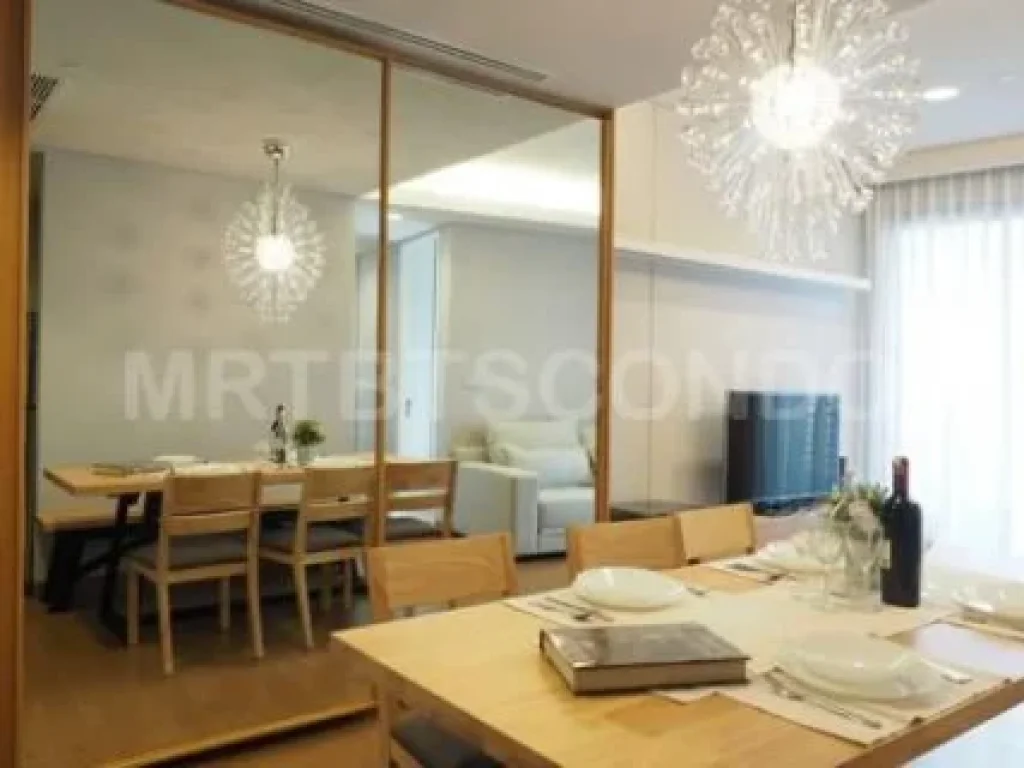 for rent THE LUMPINI 24 55sqm 2BED level9 BTS PHROM PHONG fully furnished