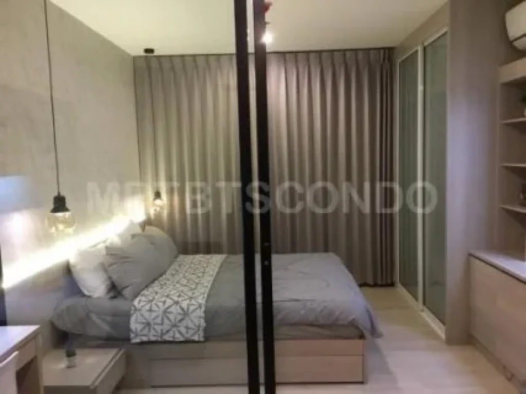 for rent Life Asoke 29sqm 1BED level10 MRT PETCHABURI fully furnished