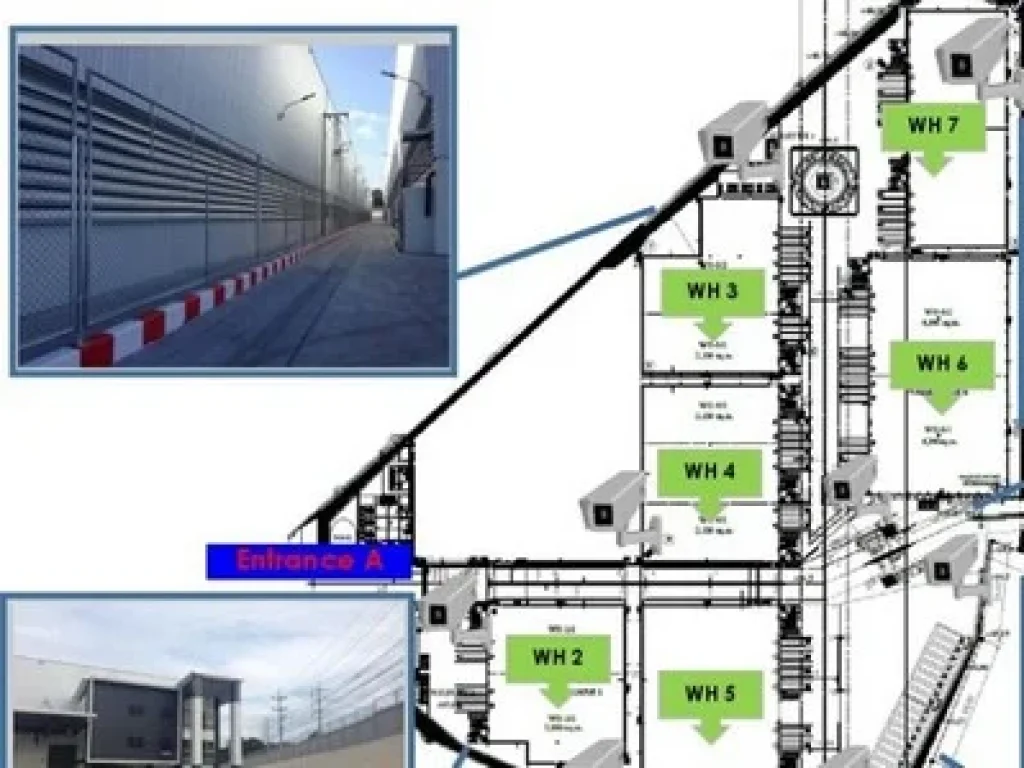 โกดังให้เช่าสำหรับ เก็บสินค้าปลอดอากร เขตฟรีโซน free zone ใกล้ท่าเรือแหลมฉบัง