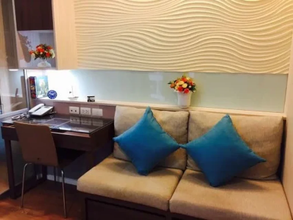 ให้เช่า คอนโดลุมพินีวิลล์ นาเกลือ วงศ์อมาตย์ 27 sqm ชั้น 21 วิวทะเล 1ห้องนอน fully furnished