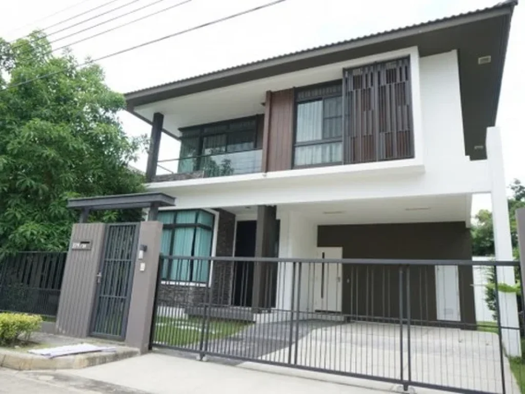 ขายด่วน บ้านสวย มัณฑนา Mantana Kalapapruk Wongwaen by LandampampHouse 1295 ล้าน 4นอน 3น้ำ 80ตรว 183 ตรม