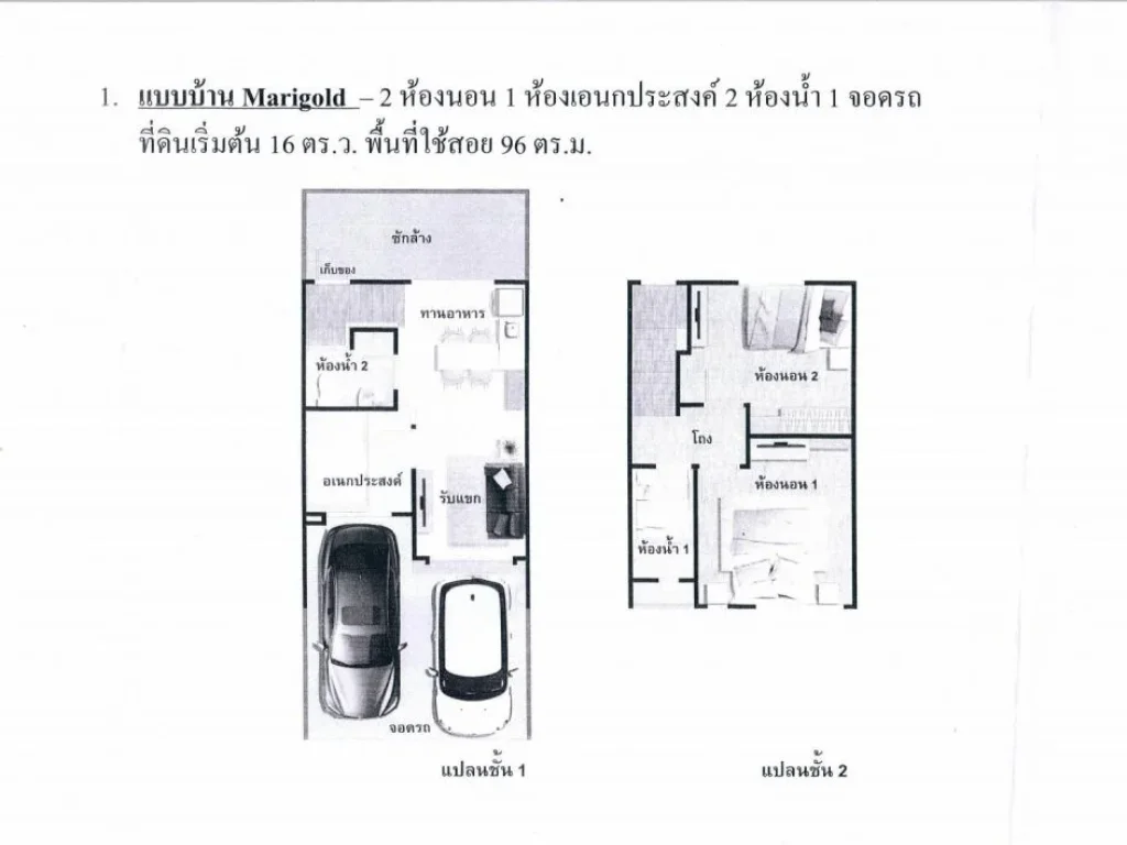 ให้เช่าบ้านใหม่CASA Watersideติดถนนพระราม5