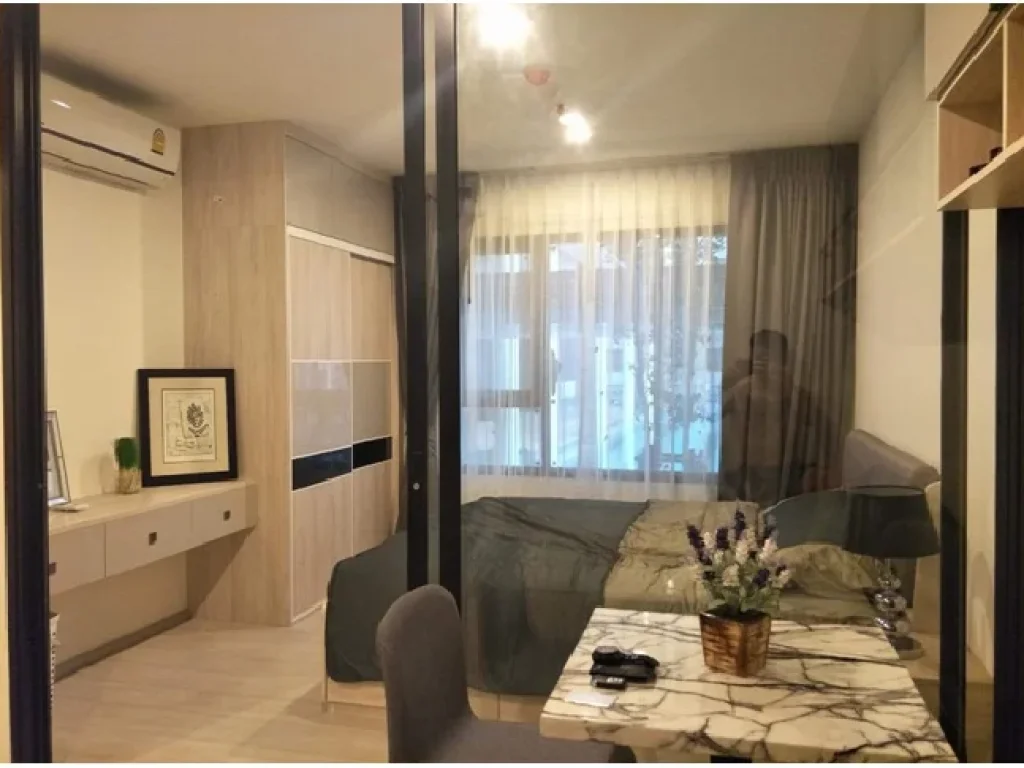 ให้เช่าคอนโด ไลฟ์ อโศก ติด MRT เพชรบุรี เฟอร์ครบ ชั้น 7 Condo Lift Asoke near MRT Petchaburi For Rent