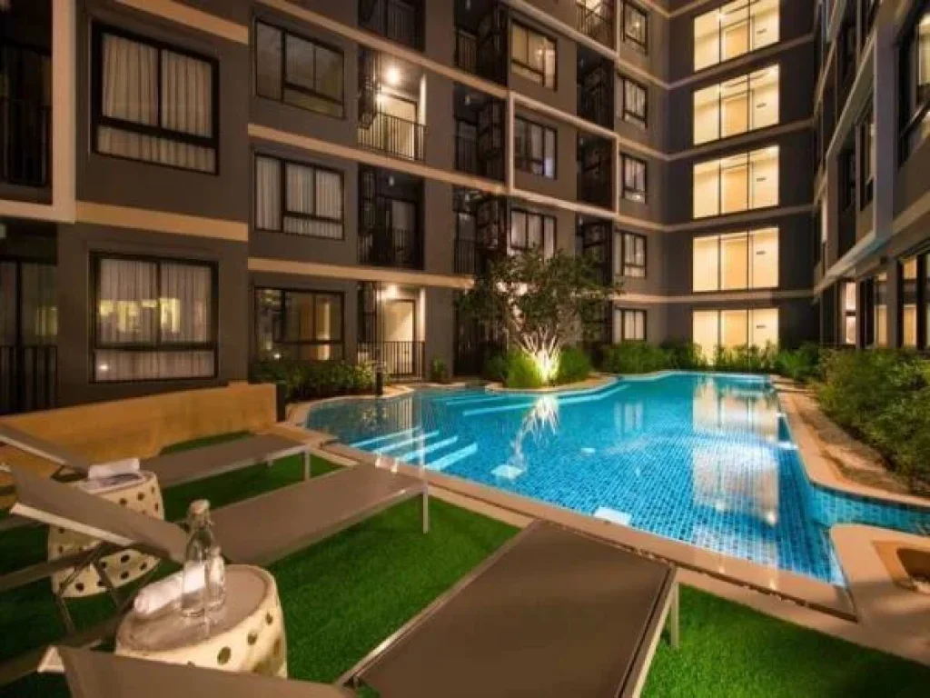 ให้เช่าคอนโด The Urban Attitude condo ดิเออเบิ้ลแอทติจูด พัทยากลาง ชั้น 7 วิวสวย