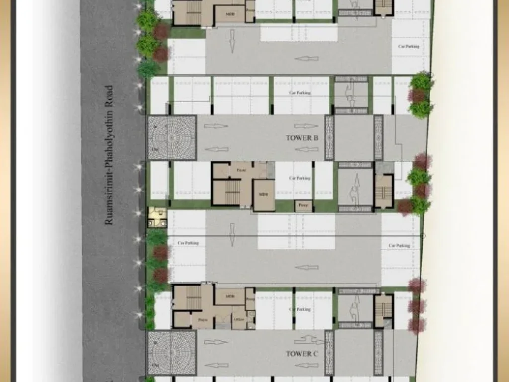 ขายดาวน์ Condo Estabe พหลโยธิน18 ขนาด 28 ตรม ตึกA ชั้น7