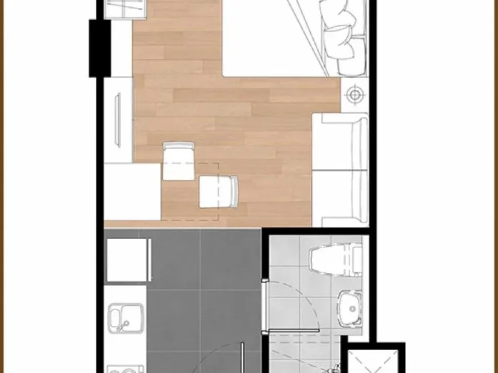 ขายดาวน์ Condo Estabe พหลโยธิน18 ขนาด 28 ตรม ตึกA ชั้น7