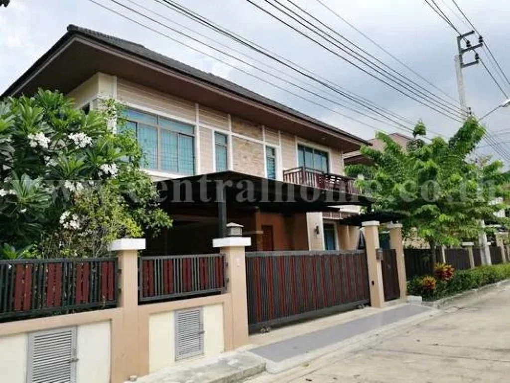 ขายบ้านเดี่ยว หมู่บ้านนนทรีรีเจ้นท์ ราชพฤกษ์ Nontree Regent Ratchapruek