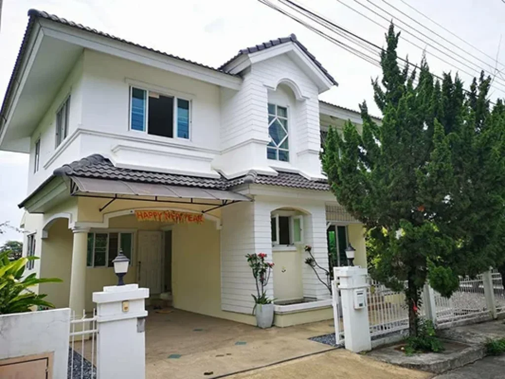 ASP0396 A house with 3 bedrooms 64 sqwah ASP0396 ให้เช่าบ้านเดี่ยวสองชั้นหลังใหญ่ 3 ห้องนอน 4 ห้องน้ำ ราคา 10000 บาทต่อเดือน 64 ตรว ใกล้ตลาดเจ