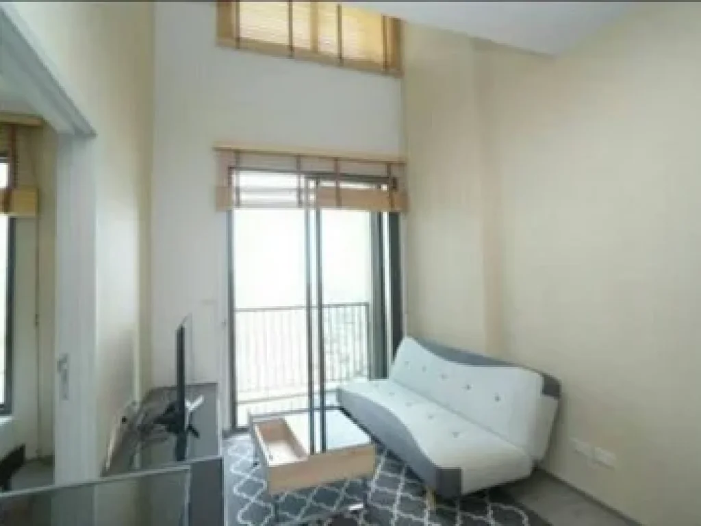 For Rent NYE by Sansiri 64ตรมตึกB2นอน2น้ำ ระเบียงทิศใต้ ห่างวงเวียนใหญ่ 200เมตร เช่า 30000