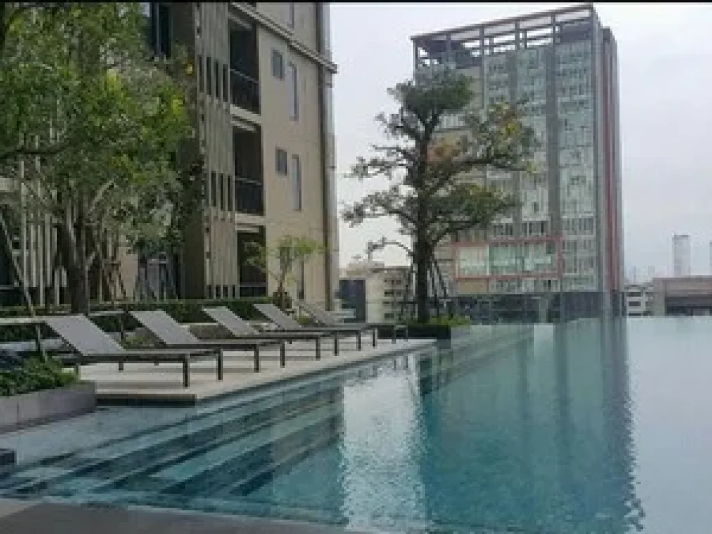 For Rent NYE by Sansiri 64ตรมตึกB2นอน2น้ำ ระเบียงทิศใต้ ห่างวงเวียนใหญ่ 200เมตร เช่า 30000