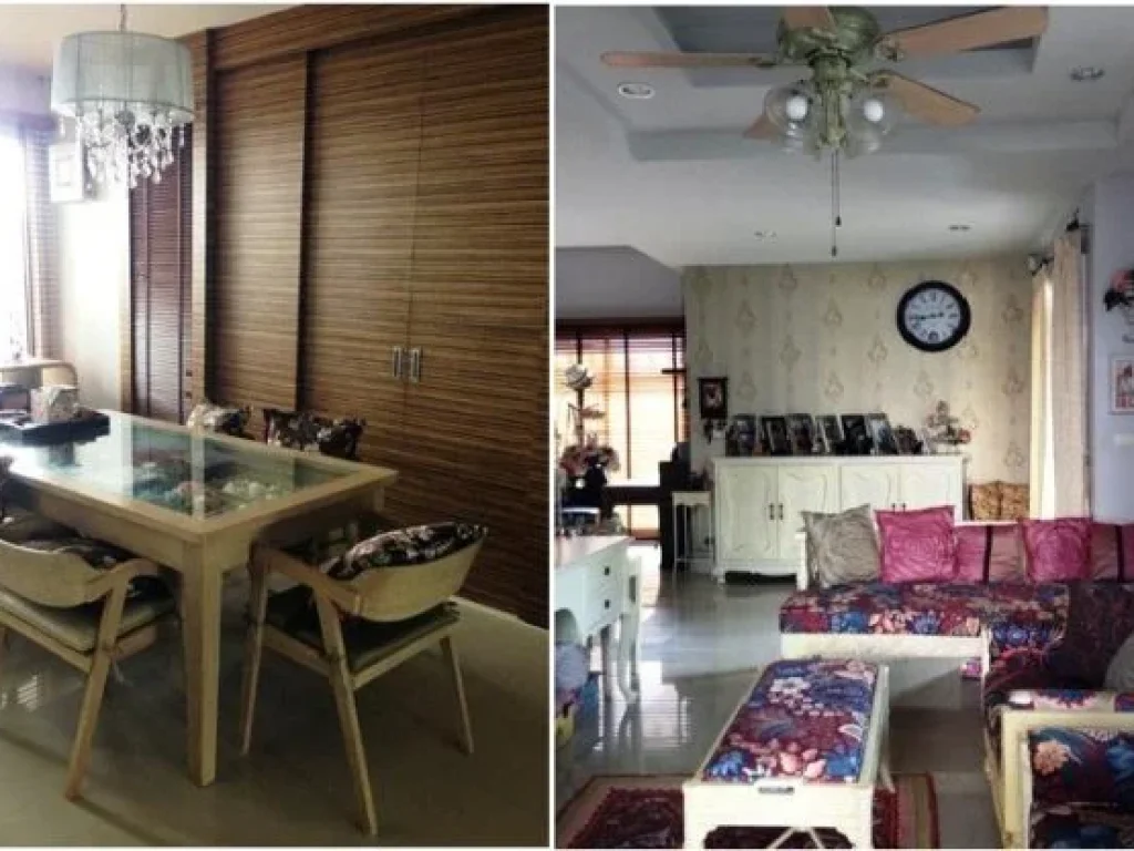 ให้เช่าบ้าน หมู่บ้าน บลูลากูน บางนา-ตราด กม8 Blue Lagoon Bangna km8 For Rent บ้านสวยมาก แต่งครบ เฟอร์พร้อม แต่งสไตล์ Vintage