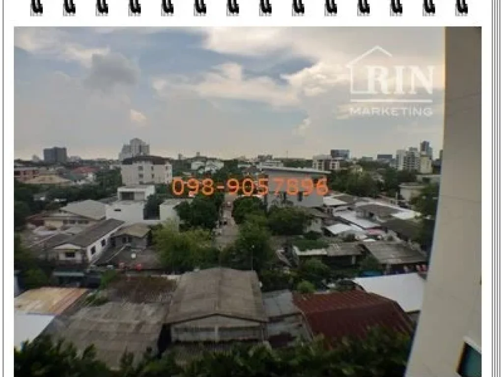 ขาย เอสวัน คอนโด S1 condo พระราม 93320 ตรม ใกล้สนามบินสุวรรณภูมิ ใกล้ เดอะไนน์ ติดต่อ 098-9057896