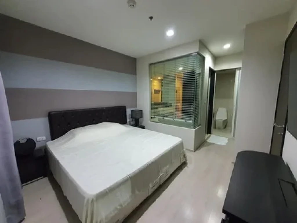 ให้เช่าคอนโด 1 ห้องนอน RHYTHM Sukhumvit 441 มีอ่างอาบน้ำ garden view ใกล้BTS สถานีพระโขนง