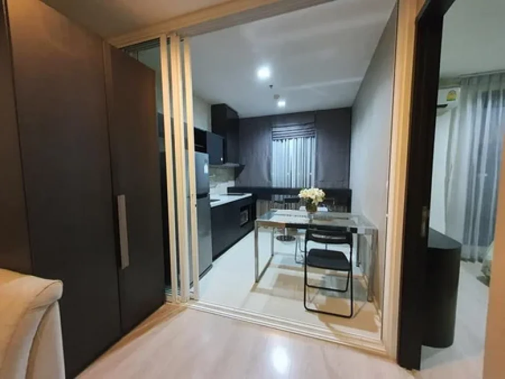 ให้เช่าคอนโด 1 ห้องนอน RHYTHM Sukhumvit 441 มีอ่างอาบน้ำ garden view ใกล้BTS สถานีพระโขนง