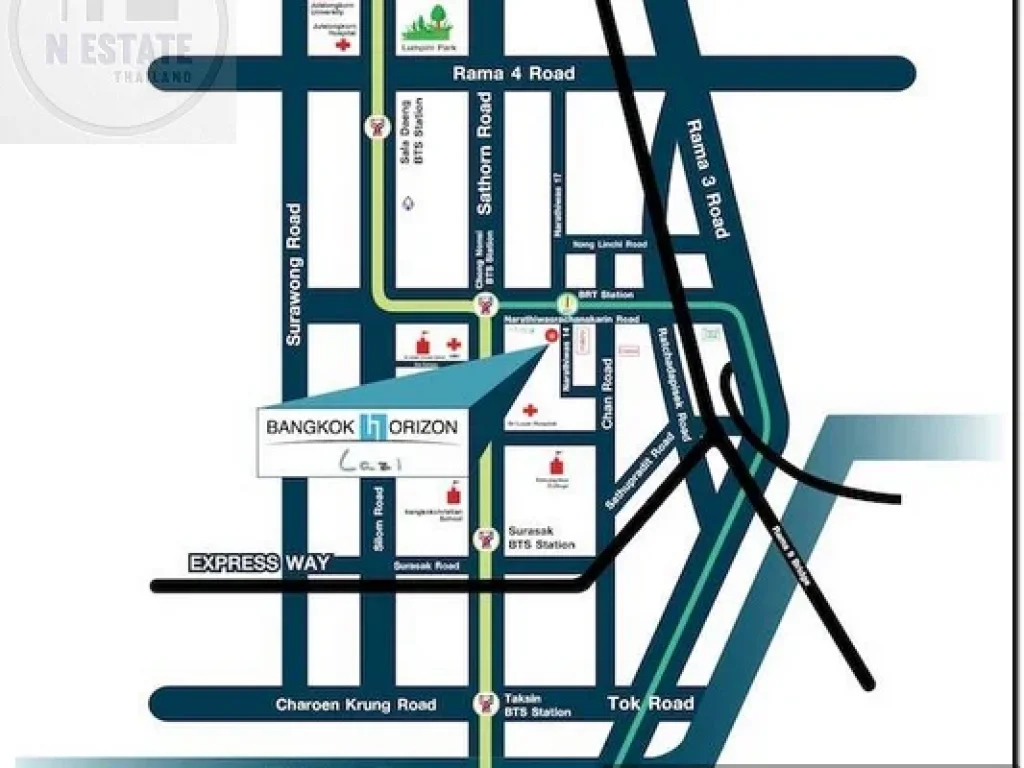 ขาย Bangkok Horizon Sathorn แบงค์คอก ฮอไรซอน สาทร 325ล้าน