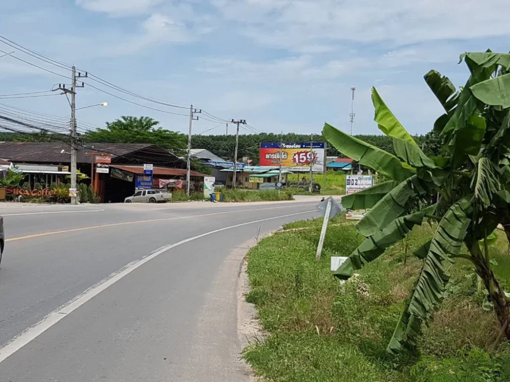 ขายที่ดิน 1-3-0 ไร่ ติดถนนมาบยางพร อปลวกแดง จ ระยอง