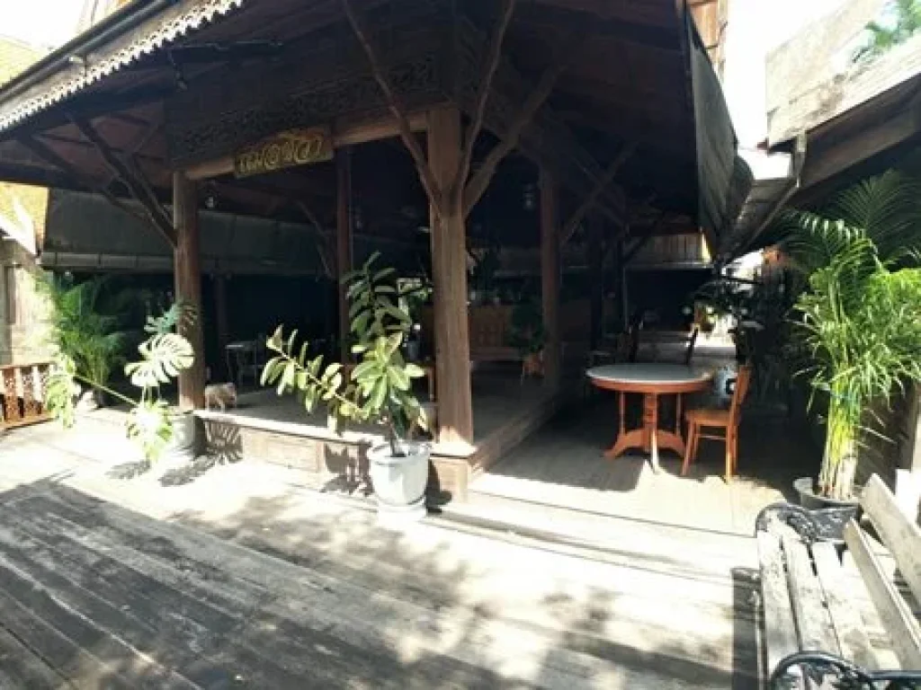 ให้เช่า บ้านเรือนไทย ในกรุงเทพ ซนวมินทร์ 145 Thai Wood House in Bangkok