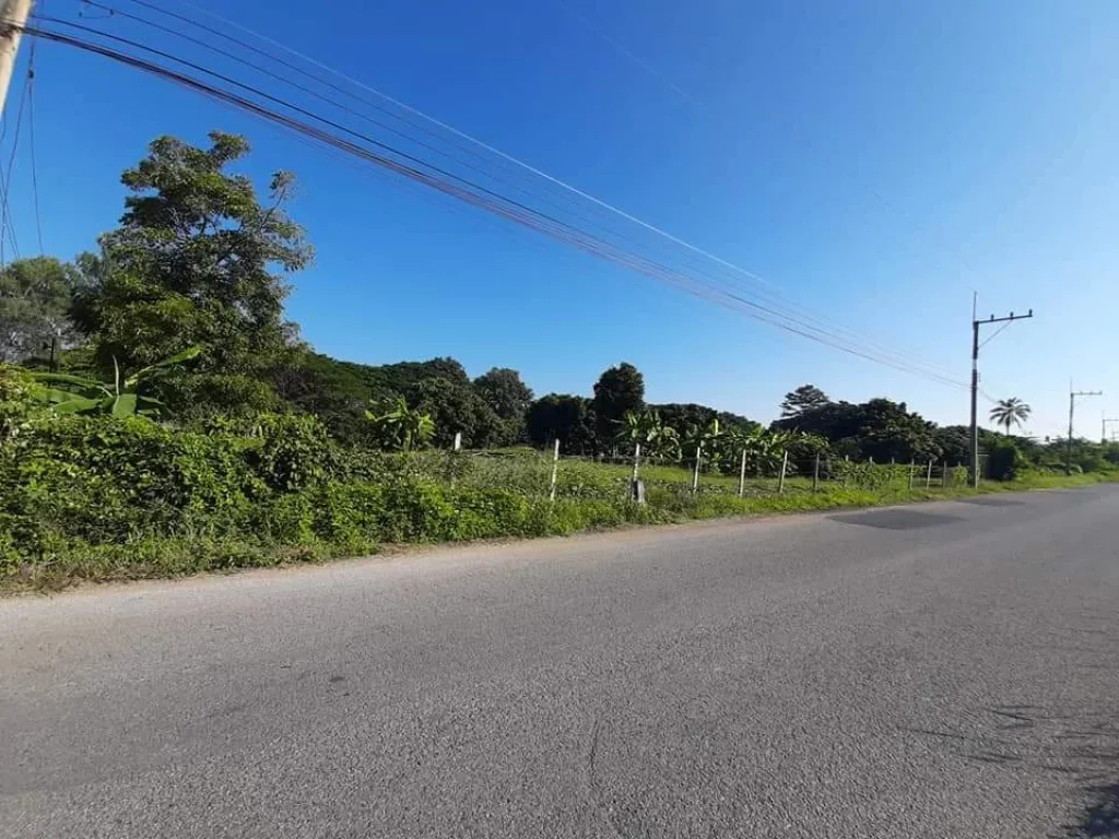 ขายที่ดินล้อมรั้ว ติดถนนลาดยาง สันป่าตองน้ำบ่อหลวง ราคาถูก