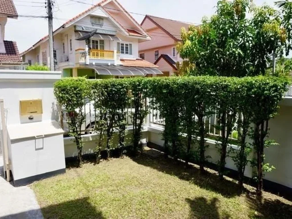 For Rent บ้านเดี่ยว หมู่บ้าน Parkway Chalet รามคำแหง190