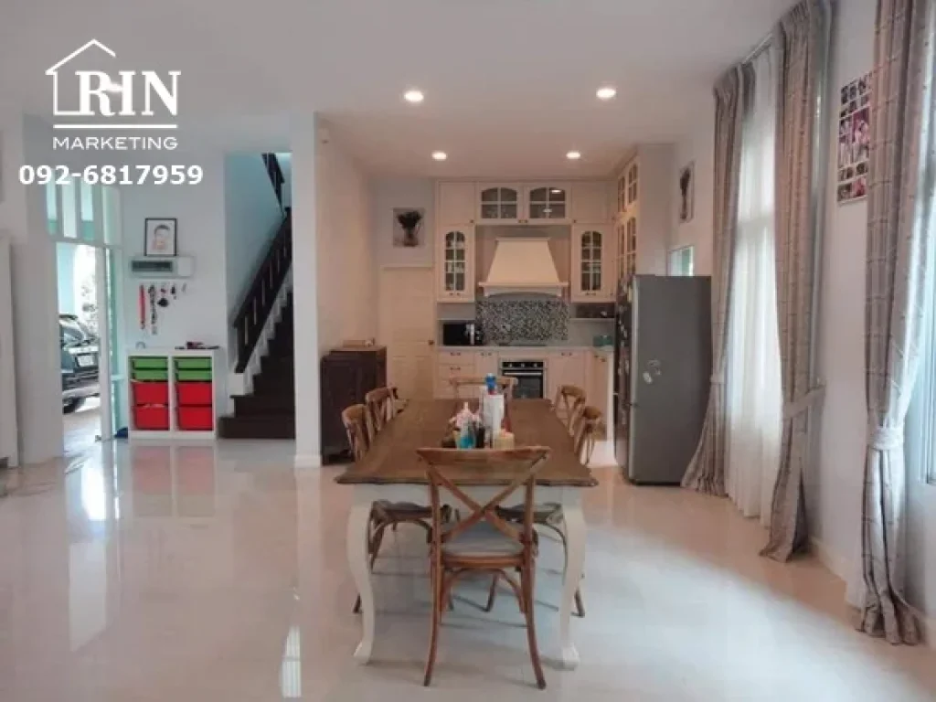 ขายบ้านเดี่ยวหรู Milton Residence Ramintra ติดสถานีรถไฟฟ้าสีชมพู เนื้อที่ 99 ตรว