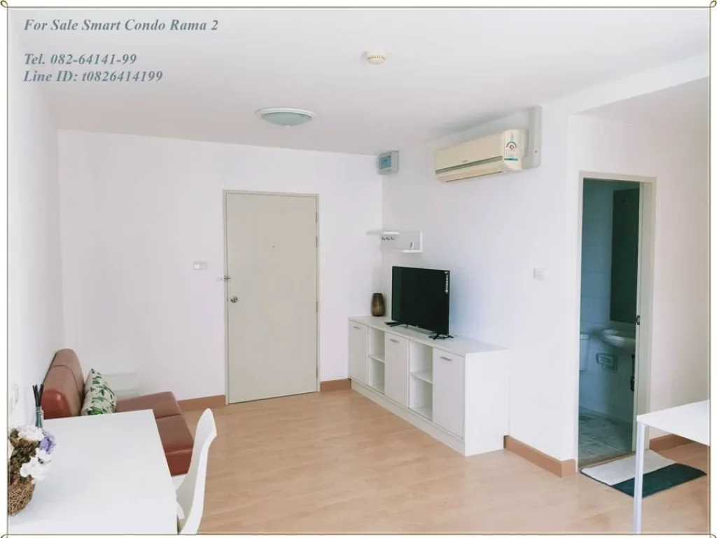 ขาย Smart Condo ชั้น 5 ราคาไม่ถึงล้าน เฟอร์ตามรูป ยื่นกู้ฟรี