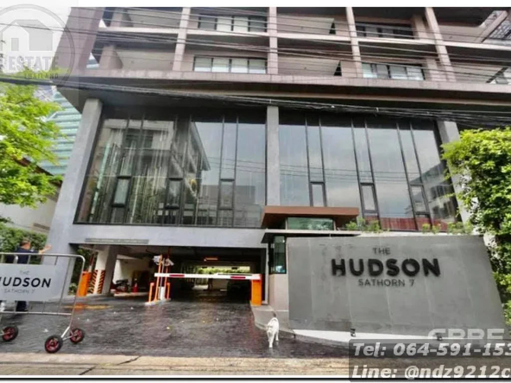 ห้องกว้างให้เช่า 2ห้องนอนห้องน้ำ มีอ่างแช่น้ำ The Hudson Sathorn 7 เดอะ ฮัดสัน สาทร 7