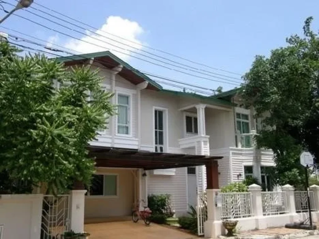 For Rent บ้านเดี่ยว 2 ชั้น หลังมุม หมู่บ้านปริญสิริ ไพรเวซี่ โยธินพัฒนา3