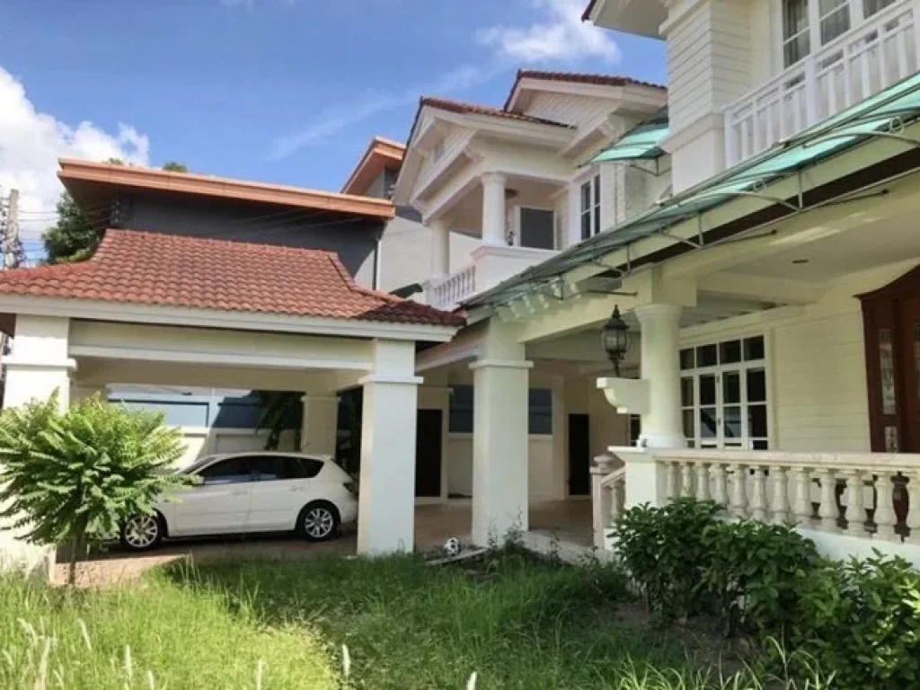 For Rent บ้านเดี่ยวหลังใหญ่ หมู่บ้านมัณฑนา เฉลิมพระเกียรติ 28 ใกล้สวนหลวง ร9