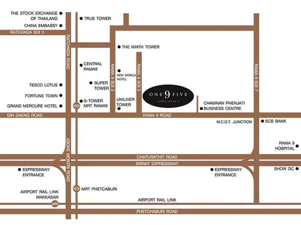 ขาย คอนโด One 9 Five Asoke - Rama 9 แบบ Studio 1 ห้องน้ำ ขนาด 255 ตรม ราคาดีที่สุด