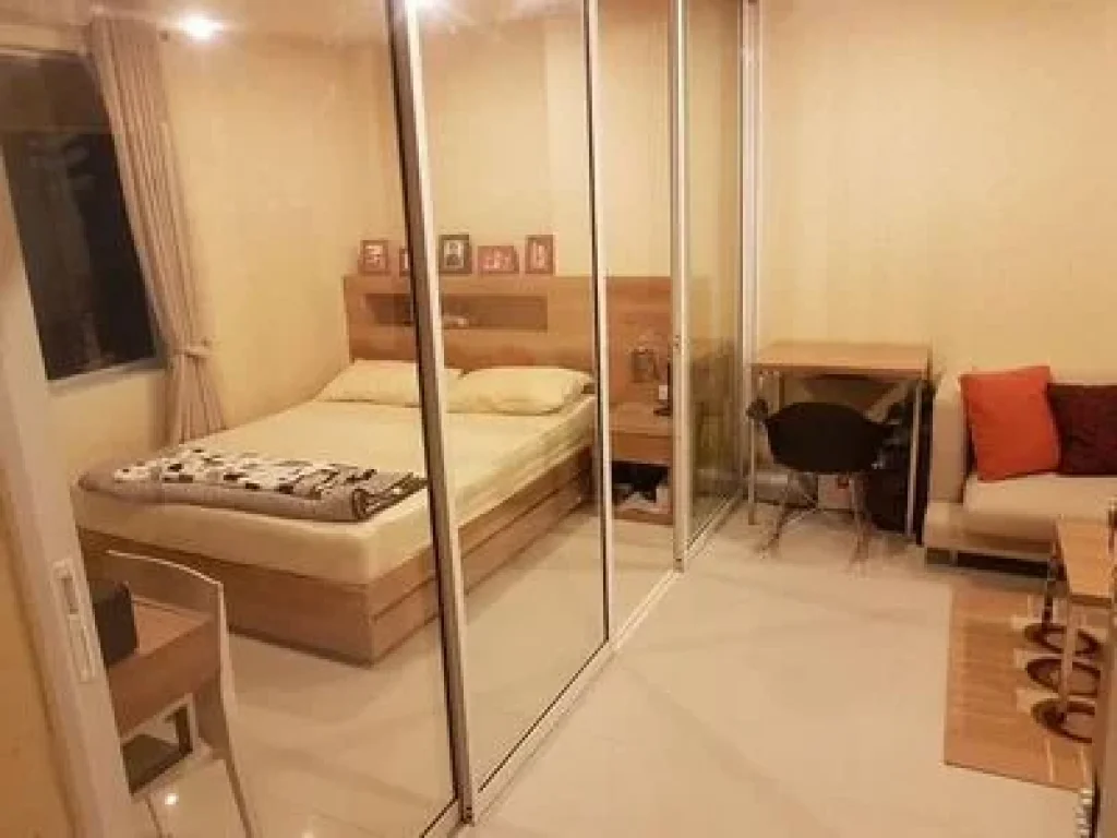 For Rent Cattleya Condo Sukhumvit72 ห้องมุมระเบียงไม่ติดห้องอื่น