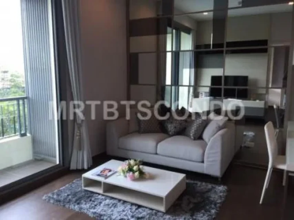 ให้เช่าคอนโดQ ASOKE MRT เพชรบุรี 45sqm 1BED level9 fully furnished