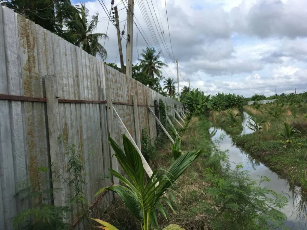 ขายที่ดิน พร้อมบ้านหลังใหญ่ อำเภอบ้านแพ้ว จังหวัดสมุทรสาคร