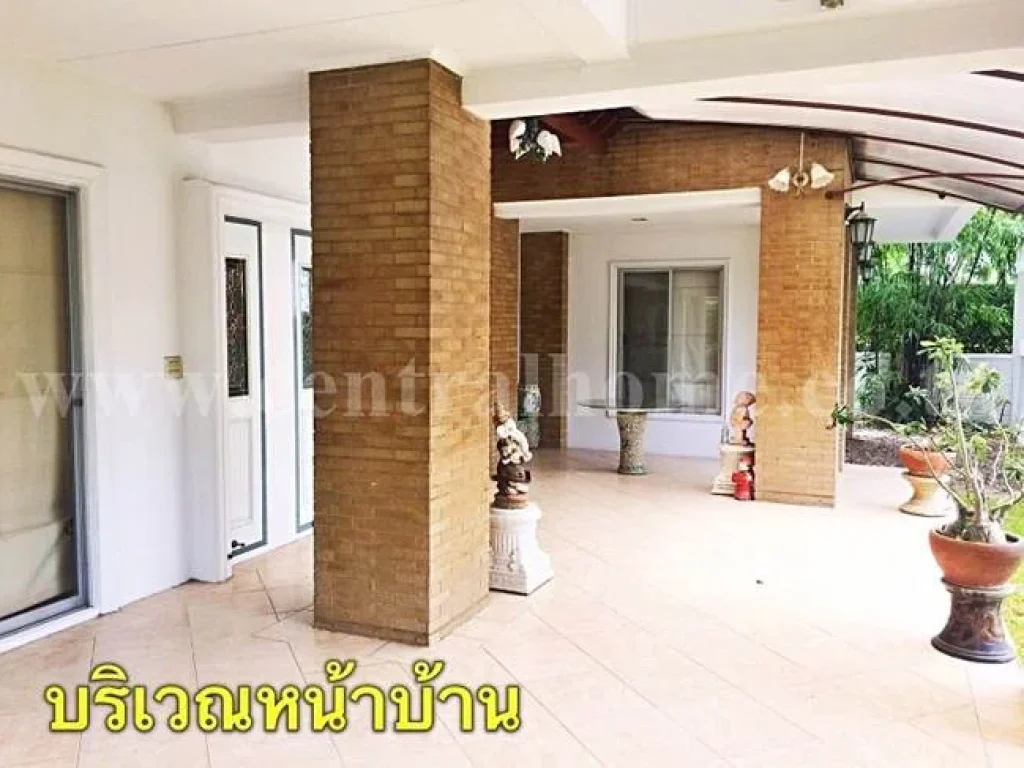 ขายบ้านเดี่ยว 105 ตรว หมู่บ้าน โนเบิล อนาวาน่า ปิ่นเกล้า - นครชัยศรี หลังริม