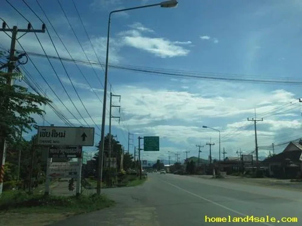 ขายที่ดินวิวสวย บรรยากาศดี ราคาถูก ติดถนนทางหลวงแผ่นดิน เชียงราย -แม่สรวย  ฝาง ตรวละ 1600 บาท อำเภอแม่สรวย เชียงรายย