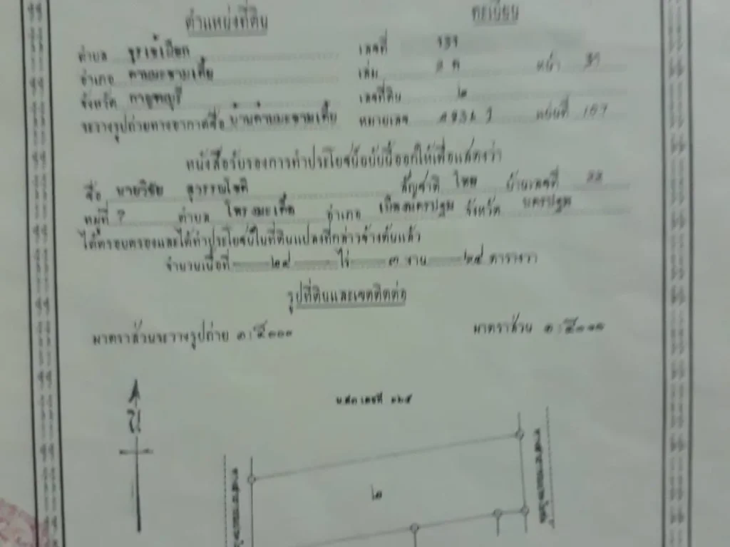 ขายที่ดิน 25 ไร่ นส3ก