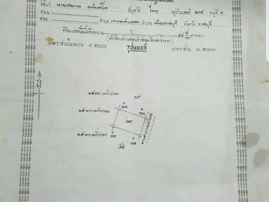 ที่ดินจัดสรร อเมือง จประจวบคีรีขันธ์