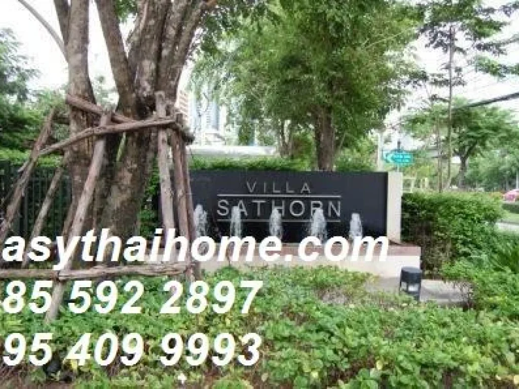 คอนโดขาย villa sathorn วิลล่า - สาทร Villa Sathorn กรุงธนบุรี คลองต้นไทร คลองสาน 3 พร้อมอยู่ ราคาถูก