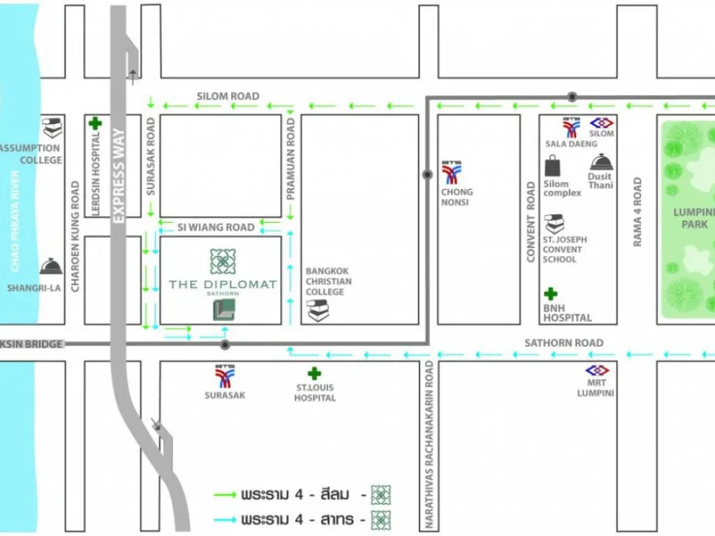 ให้เช่าหรือขายคอนโด เดอะ ดิโพลแมท สาทร The Diplomat Sathorn 2 ห้องนอน 77 ตรม ใกล้ BTS สุรศักดิ์