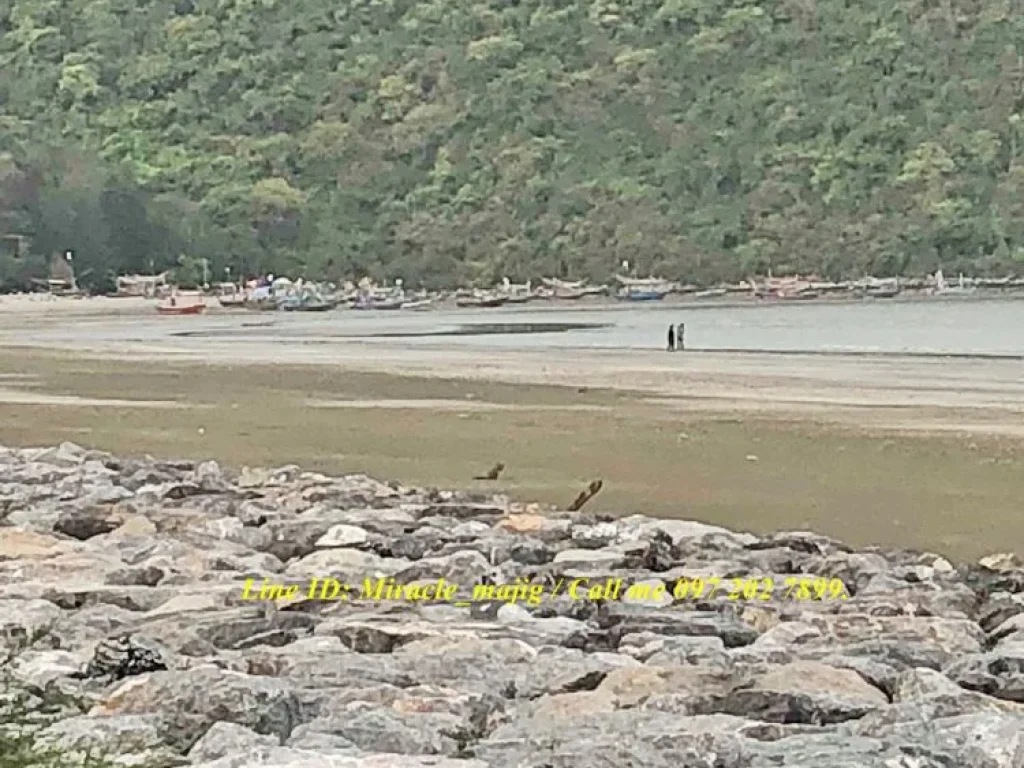 ขายที่ดินติดถนนหน้าชายหาดเขากระโหลก