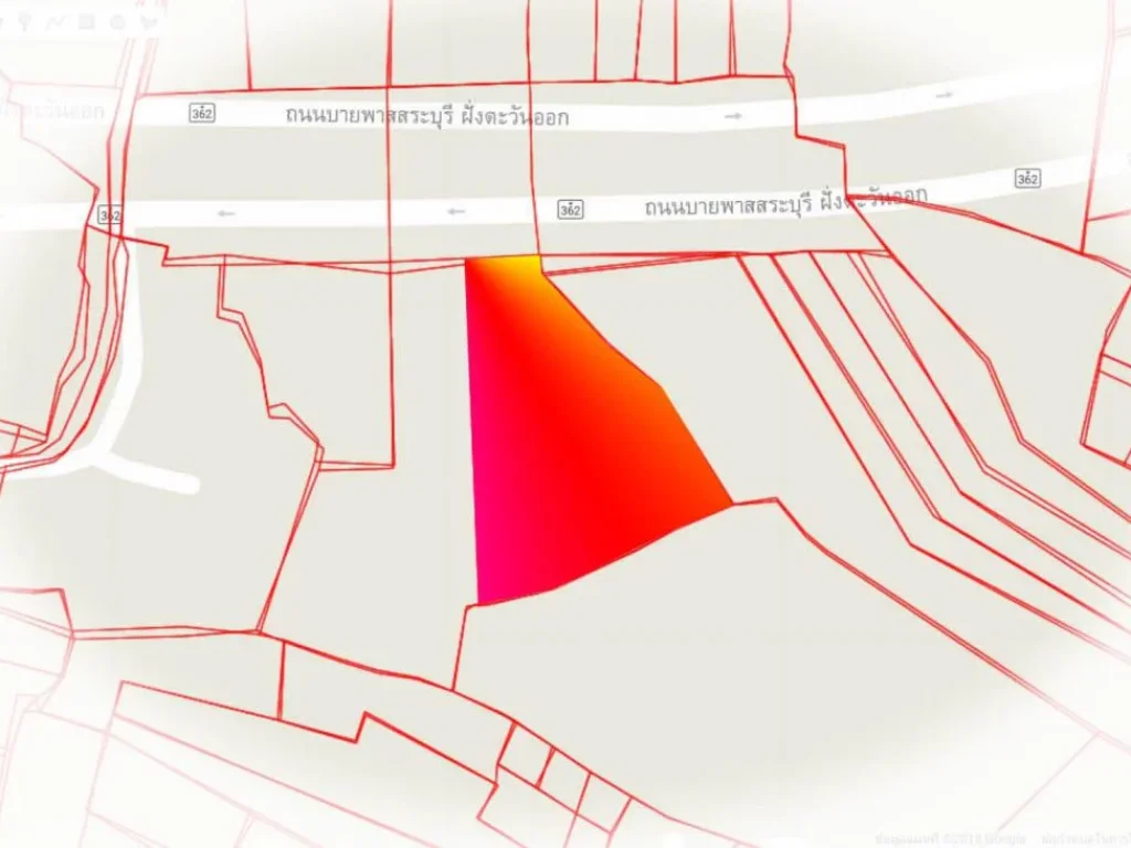 ขายที่ดิน 6 ไร่ ติดถนนบายพาส ติดถนนมอเตอร์เวย์สายใหม่