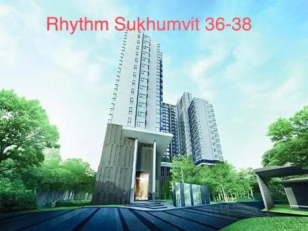 ให้เช่า Rhythm Sukhumvit 36-38 ตกแต่งครบ พร้อมเข้าอยู่