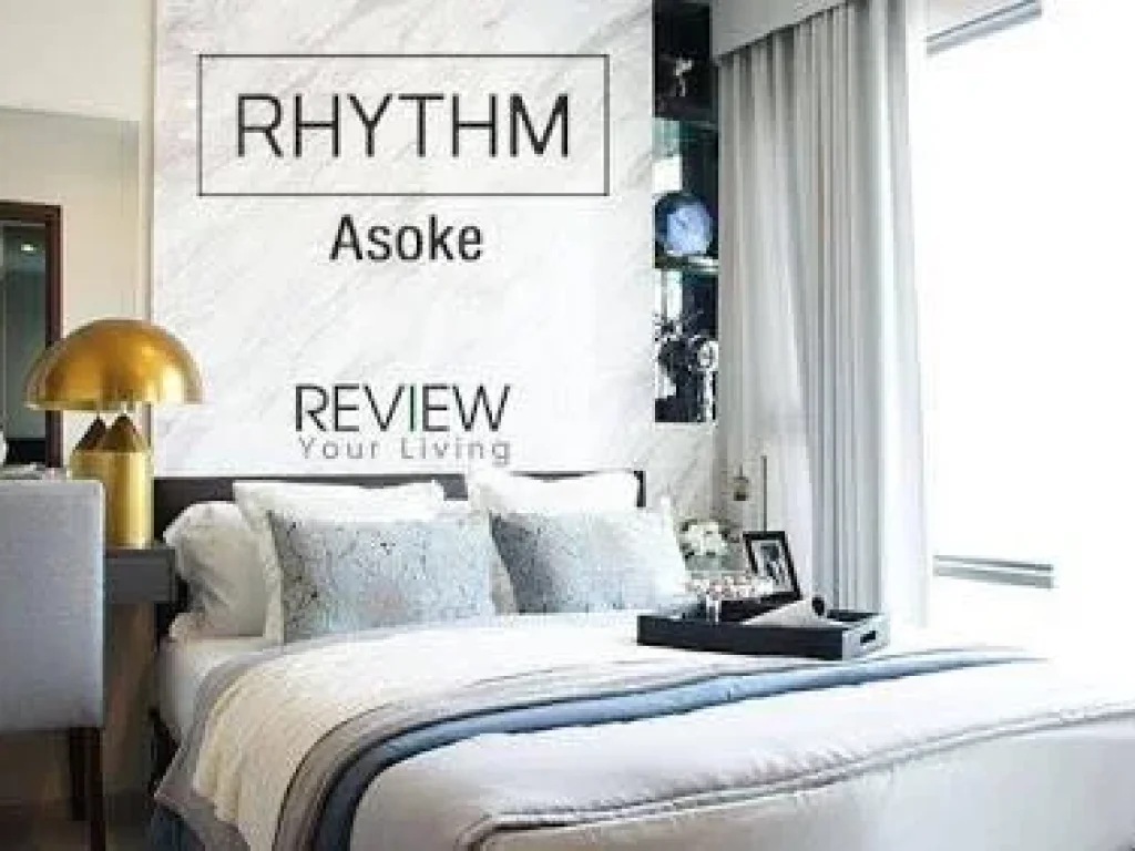 Condo for rent ให้เช่า คอนโด RHYTHM Asoke 1 ตกเเต่งครบพร้อมอยู่