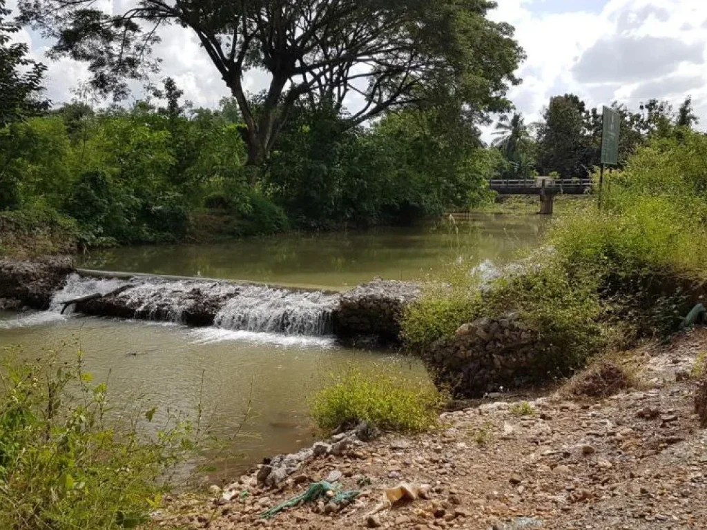 ที่ดินติดแม่น้ำ 10 ไร่เศษ ตัวอำเภอร้องกวาง ยกแปลง 195 ล้าน