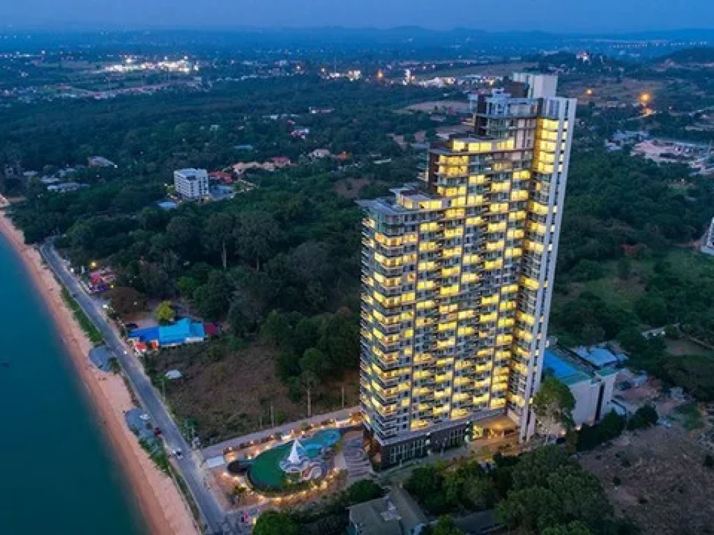 ขายคอนโด DELMARE BANGSARAY BEACHFRONT ที่พักอาศัยริมทะเล ขายถูกกว่าโครงการ