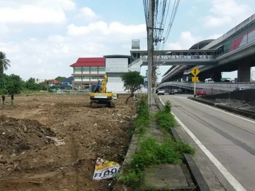 ขายที่ดิน ติด ถ รัตนาธิเบศน์ ติด สถานี รถไฟฟ้า สายสีม่วง บางซื่อ บางใหญ่