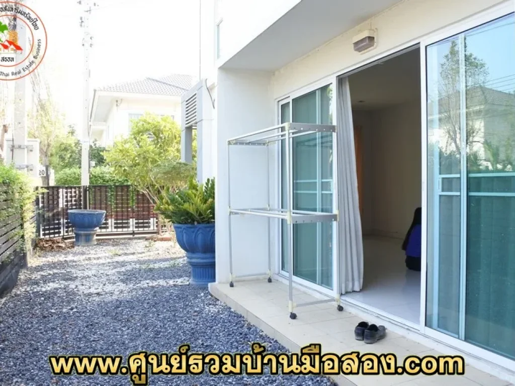 บ้านเดี่ยว 2 ชั้น โครงการพฤกษานารา โรจนะ ซอย 20 หลังริม